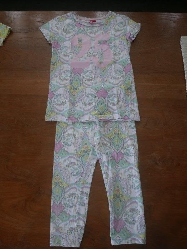 meisjes zomersetje, maat 128 legging shirt, Kinderen en Baby's, Kinderkleding | Maat 128, Ophalen of Verzenden, Gebruikt, Meisje