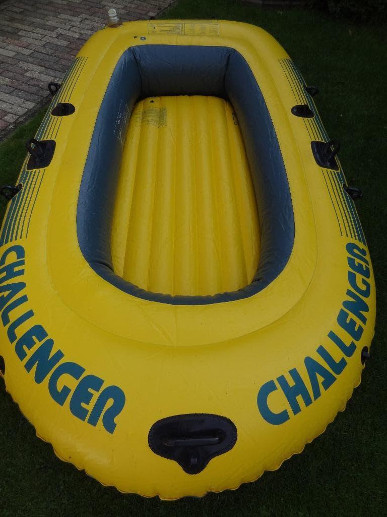Intex Challenger 3 personen boot, Ophalen, Gebruikt