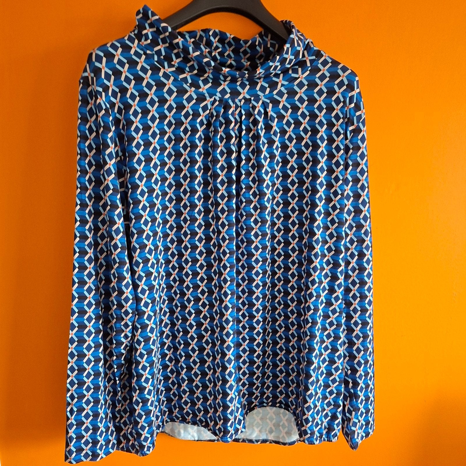Zgan Frank Walder longsleeve maat 48, Kleding | Dames, Grote Maten, Ophalen of Verzenden, Zo goed als nieuw, Shirt of Top