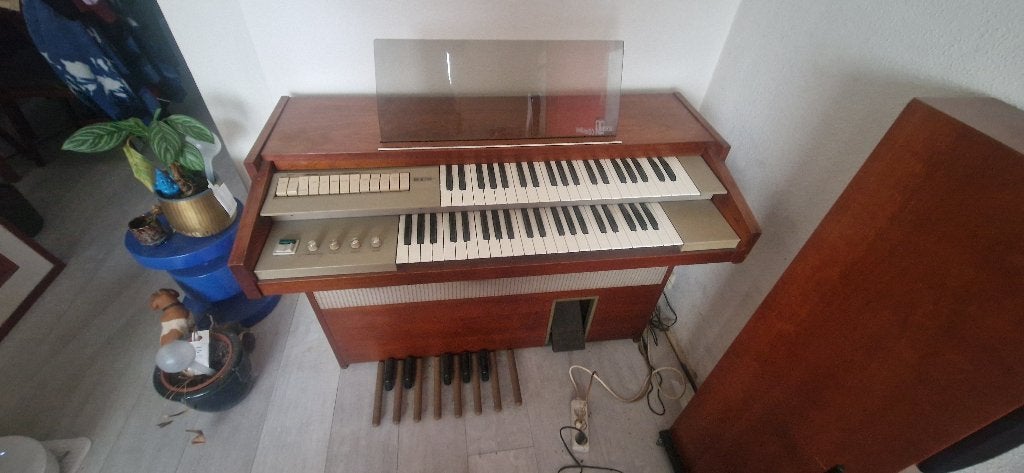 Orgel van Solina (Analoog) - Werkt maar heeft aandacht nodig, Muziek en Instrumenten, Ophalen, Gebruikt, 2 klavieren, Orgel