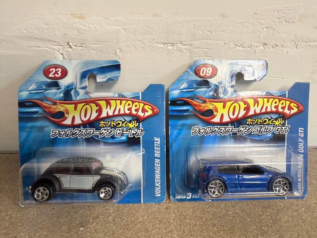 Hotwheels Volkswagen Beetle Japanse verpakking, Ophalen of Verzenden, Nieuw, Auto