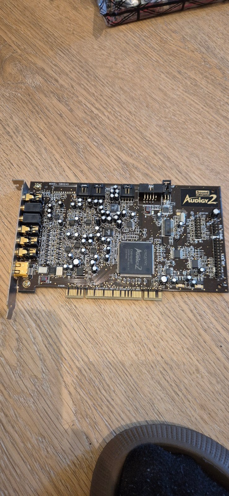 Creative Sound Blaster Audigy 2 (SB0240) PCI Geluidskaart, Ophalen of Verzenden, Zo goed als nieuw, Intern, Soundblaster