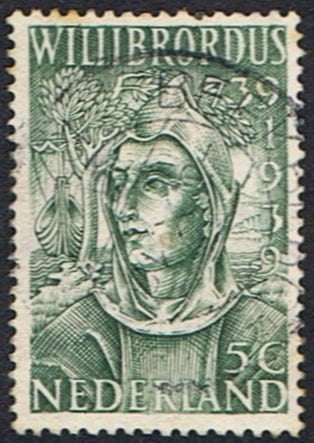 Nederland serie gestempeld uit 1939 NVPH nr. 323 en 324, Verzenden, T/m 1940, Gestempeld