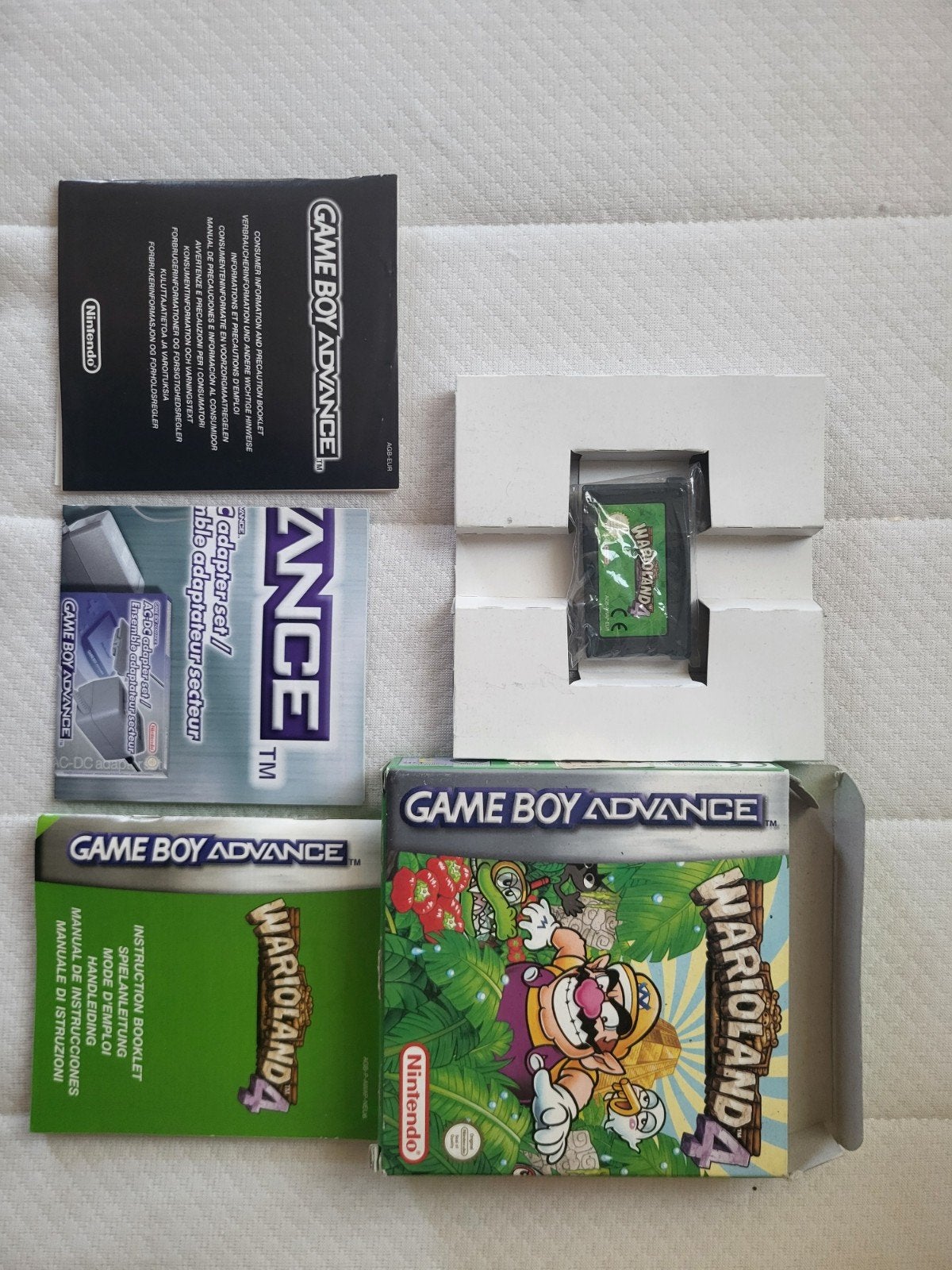 Wario Land 4 Game Boy Advance (GBA) Compleet in doos, 1 speler, Ophalen of Verzenden, Zo goed als nieuw, Vanaf 3 jaar