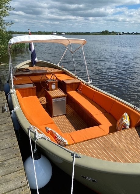 Hardingsloep 7 m- sloep - volledig gereviseerd - vaarklaar, Watersport en Boten, Sloepen, Ophalen, Binnenboordmotor, Diesel, Polyester