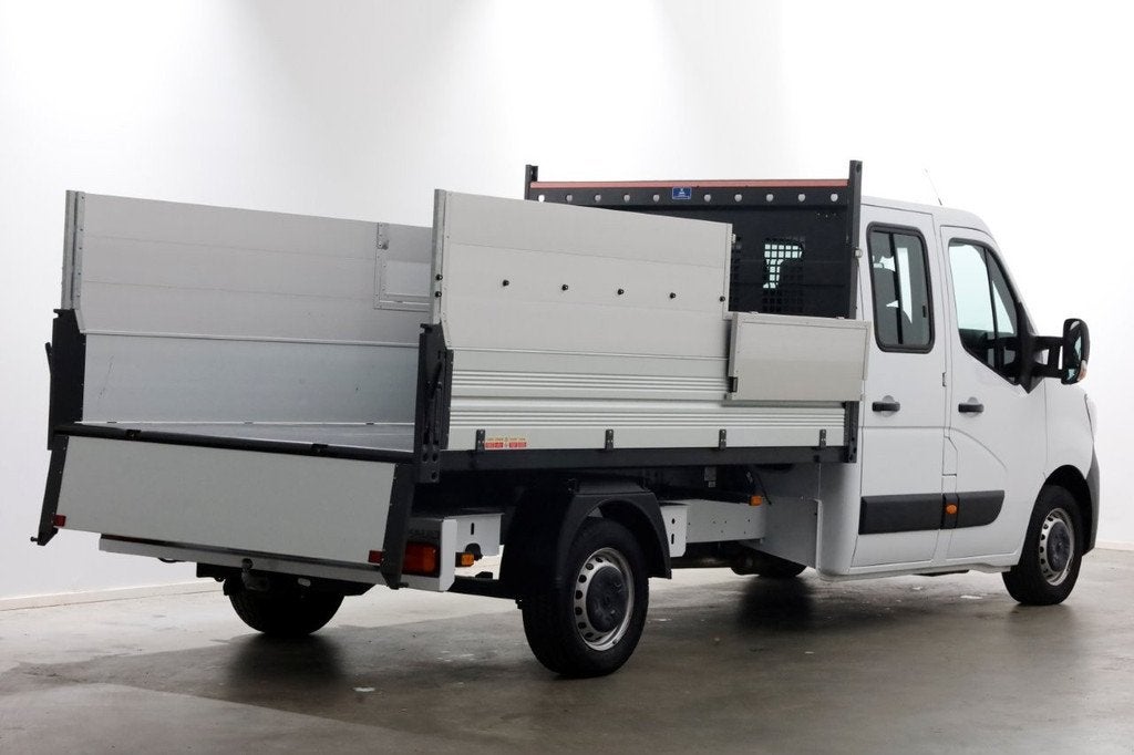 Renault Master T35 2.3 dCi 145pk L3 D.C. Kipper met hoge boo, Auto's, Voorwielaandrijving, 145 pk, 2421 kg, Gebruikt