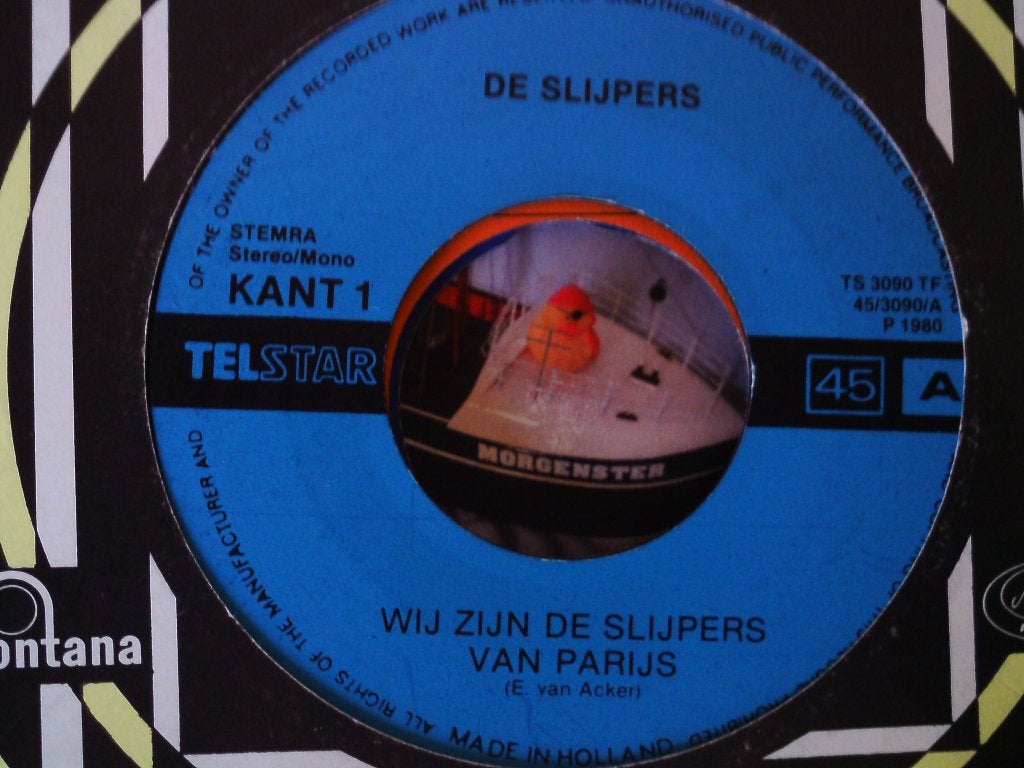 slijpers - wij zijn de slijpers van parijs 27mei, 7 inch, Ophalen of Verzenden, Zo goed als nieuw, Nederlandstalig