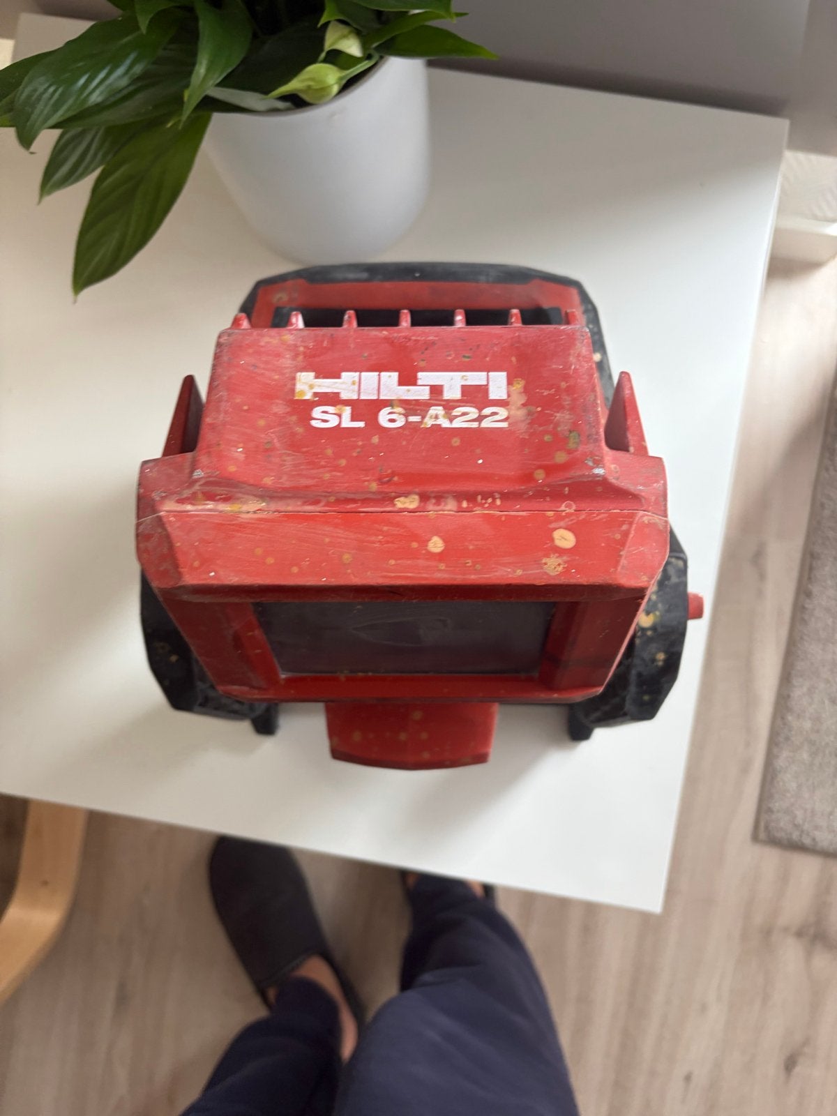 Hilti SL 6-A22 Bouwlamp - Krachtige LED Werkverlichting, Ophalen of Verzenden, Gebruikt, Minder dan 50 watt, Lamp
