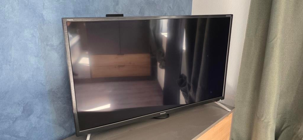 Sharp Android Smart TV, Audio, Tv en Foto, Televisies, Gebruikt, 80 tot 100 cm, Sharp, 50 Hz, Smart TV, Ophalen