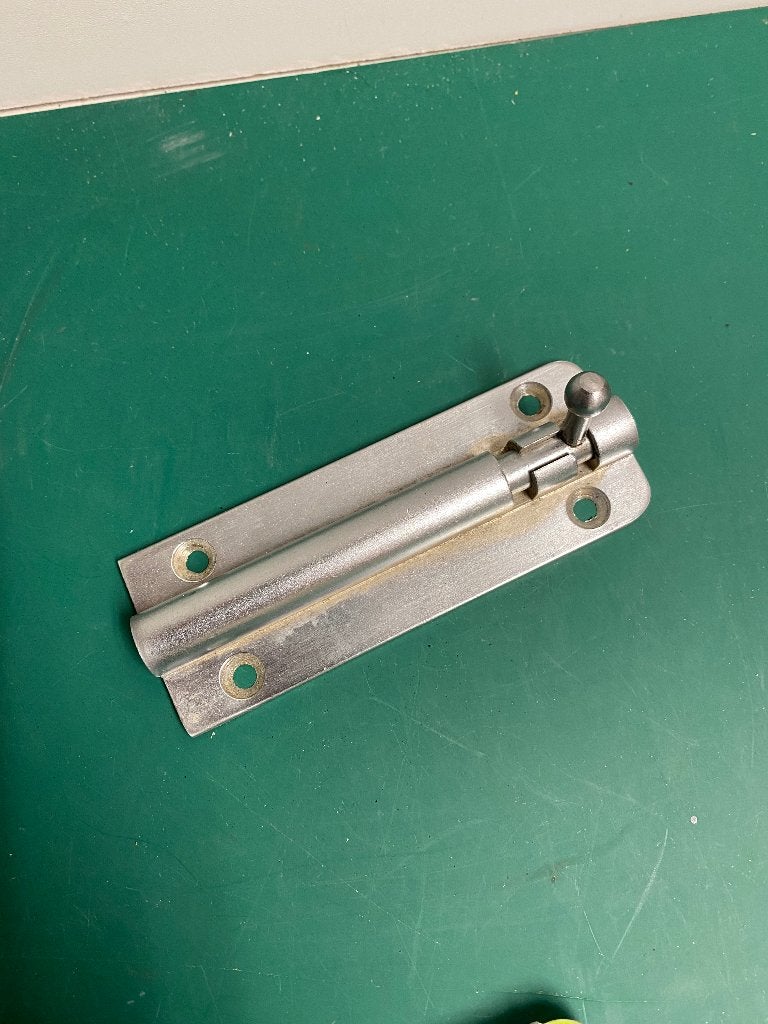 Metalen Deurschuif - Gebruikt, Ophalen of Verzenden, Nieuw, Overige metalen