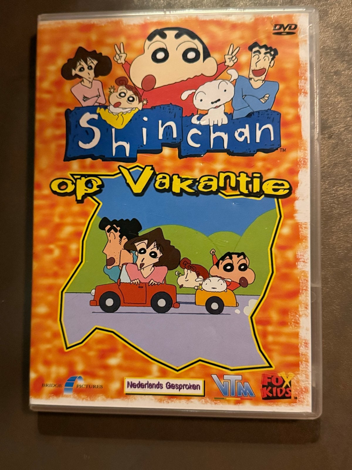 Shinchan op Vakantie DVD - Nederlands Gesproken Foxkids, Gebruikt, Animatie, Alle leeftijden, Film