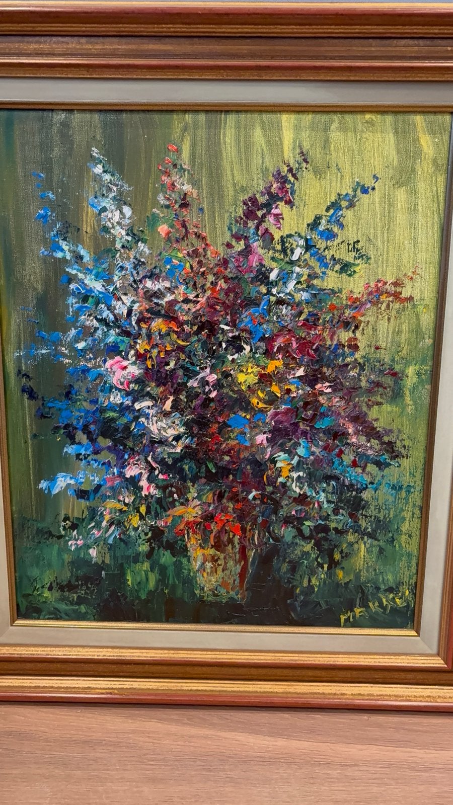 Jan Makkes schilderij, Ophalen
