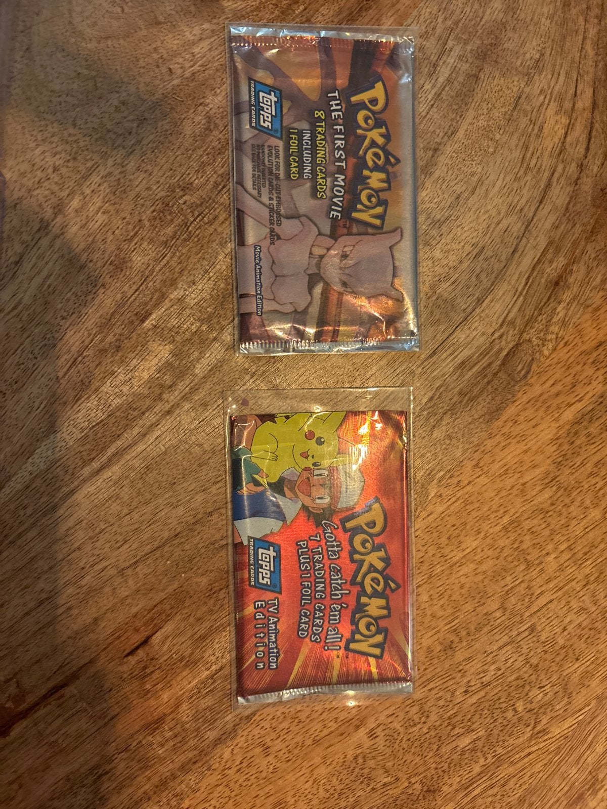 Lege Pokémon Topps Movie en TV Animation Packs, Ophalen of Verzenden, Gebruikt, Overige typen