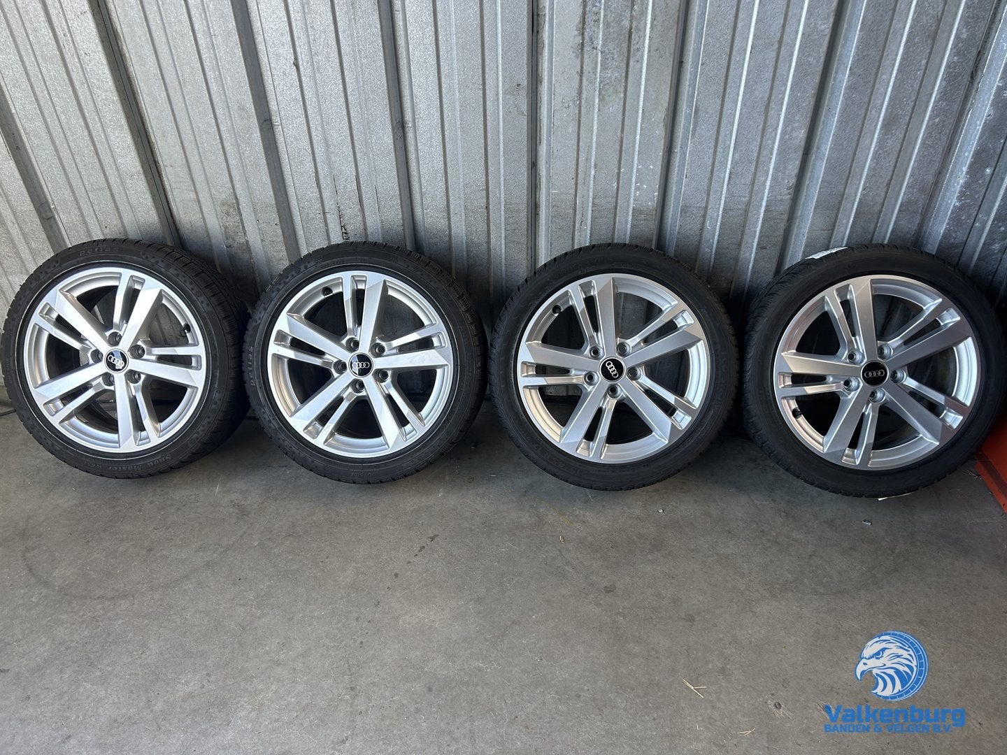 6mm! Originele Audi A3 17 inch velgen 5x112 winterbanden 215, Auto-onderdelen, Banden en Velgen, -, -, Banden en Velgen, 17 inch