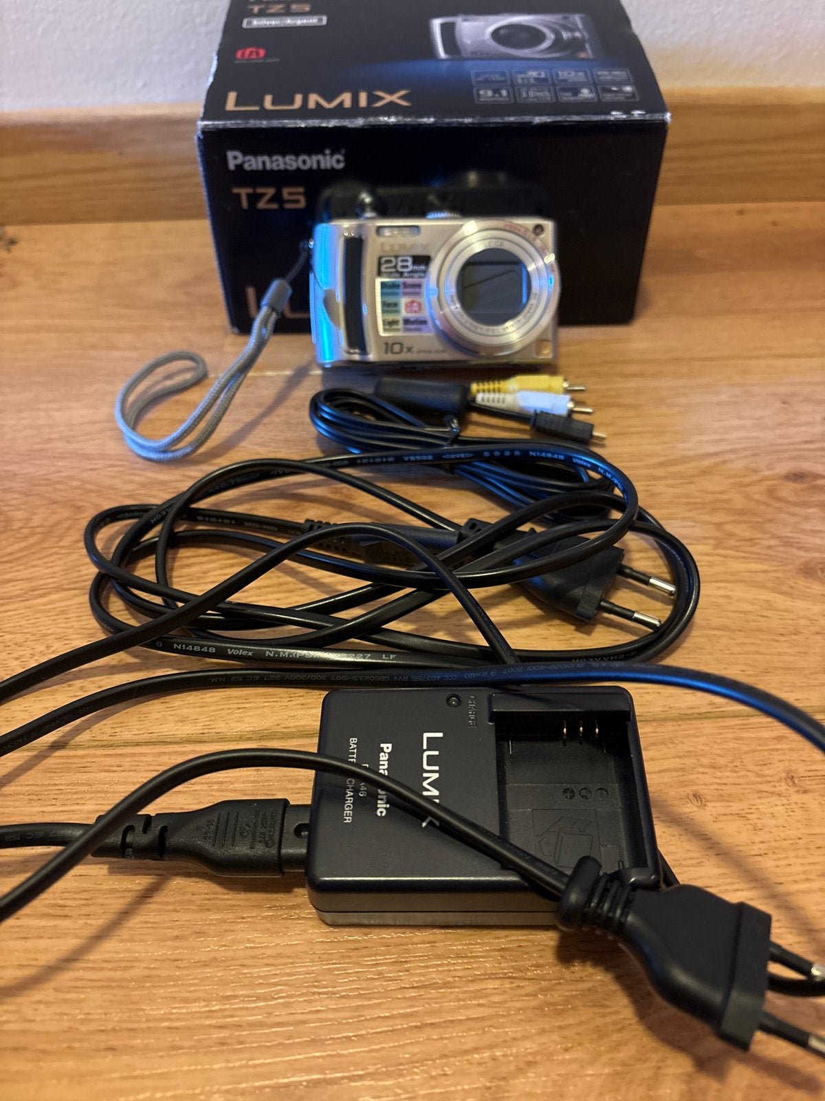 Panasonic Lumix TZ5 Digitale Camera met 10x Optische Zoom, Ingebouwde flitser, Gebruikt, Panasonic, Ophalen of Verzenden