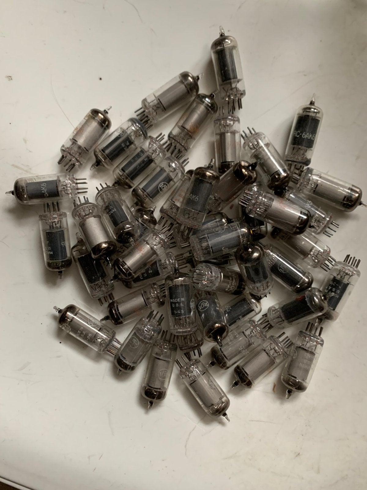 Partij 6AK6 power pentode RCA, Ophalen of Verzenden