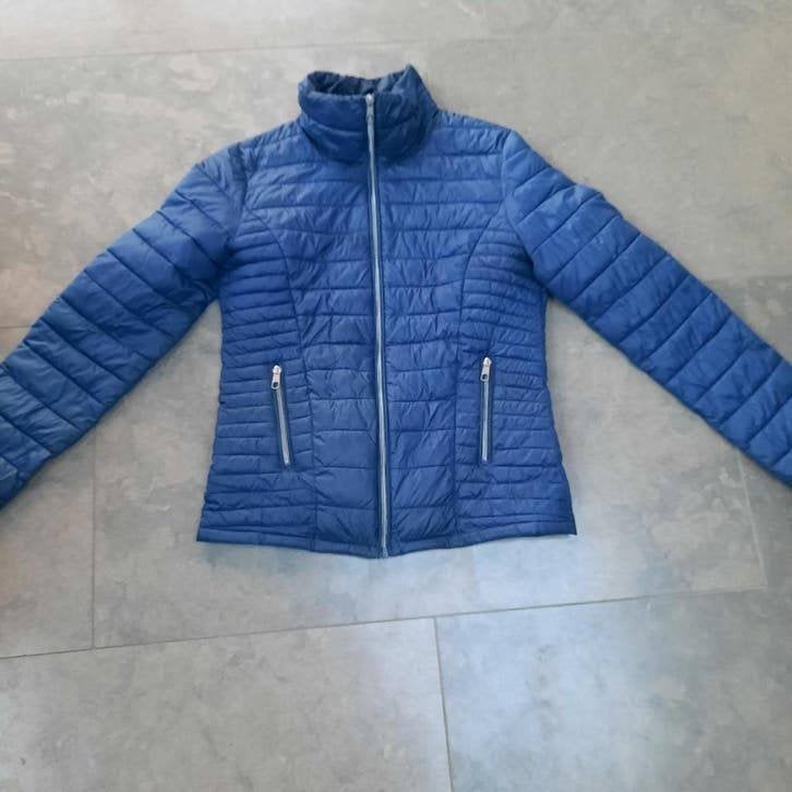 Zomer jas blauw coolcat 36, Verzenden, Gedragen, Maat 36 (S), Blauw