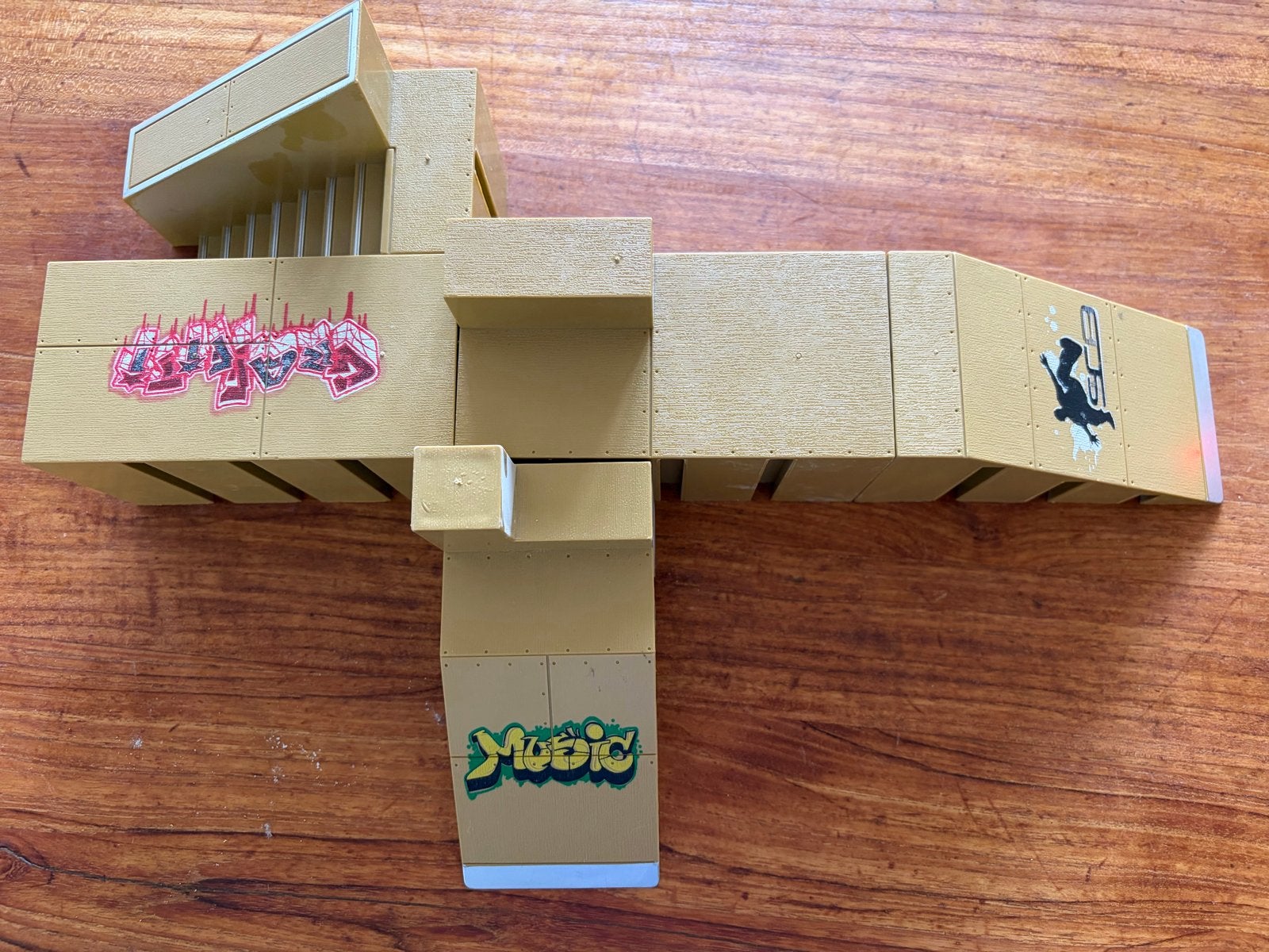 Grote set Tech Deck fingerboards, scooters en skatepark, Ophalen, Gebruikt, Jongen of Meisje