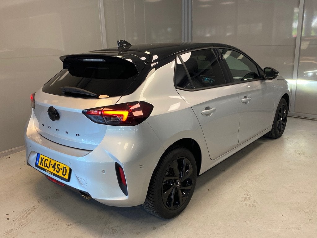 Opel CORSA 1.2 Turbo AUTOMAAT GS Line | CAMERA | NAVI | LED, Auto's, Automatische klimaatregeling, 101 pk, Gebruikt, Leder en Stof