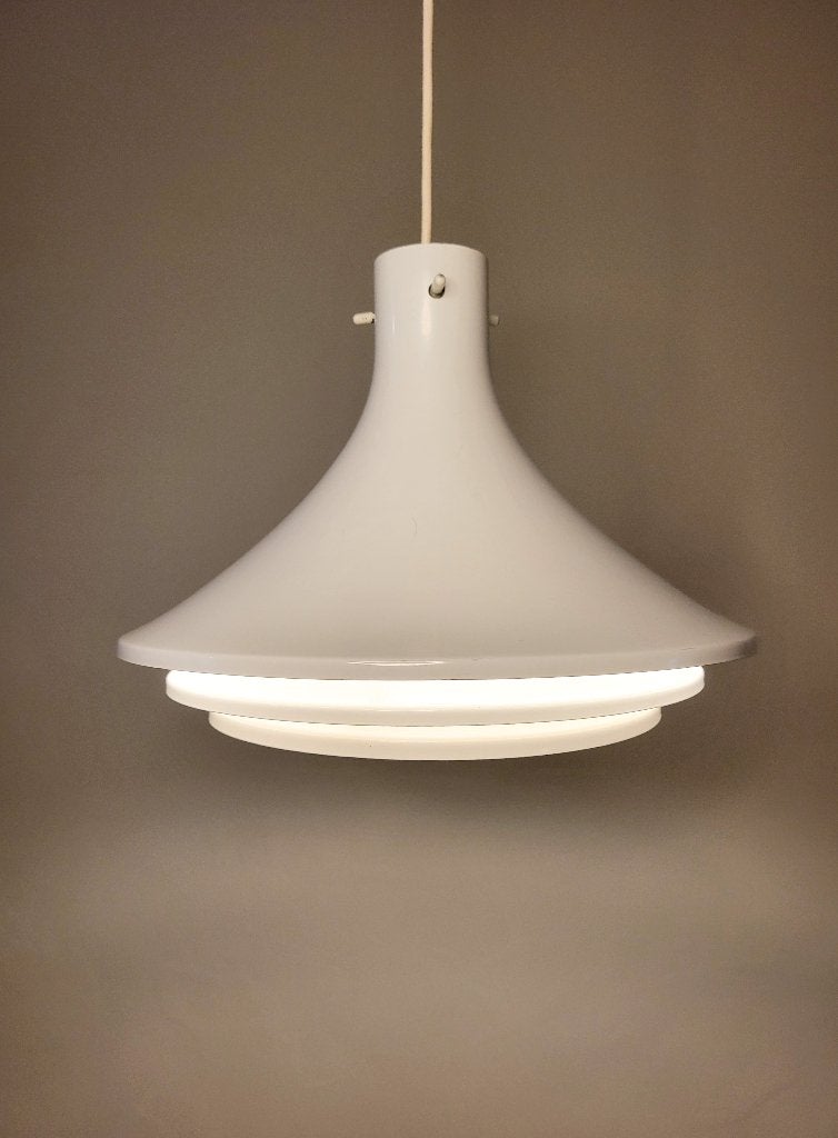 Svera hanglamp van Hans Agne Jacobsson door Markaryd, Huis en Inrichting, Lampen | Hanglampen, Kunststof, Gebruikt, Ophalen of Verzenden