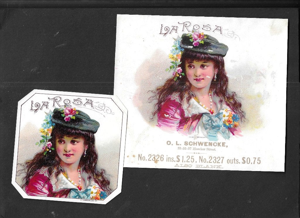 Nil089Etiket scan V5235, Ophalen, Gebruikt, Sigarenbandjes
