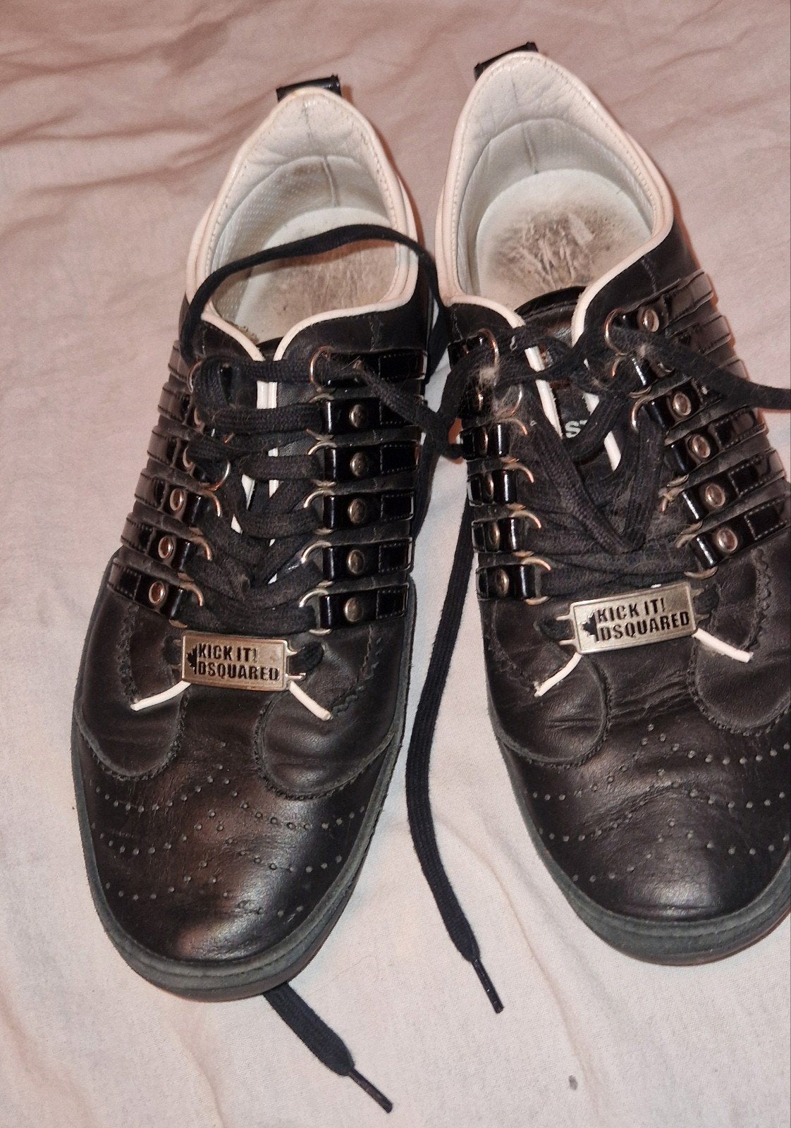Dsquared2 sneakers zwart maat 39, Dsquared2, Zwart, Ophalen of Verzenden, Sneakers of Gympen