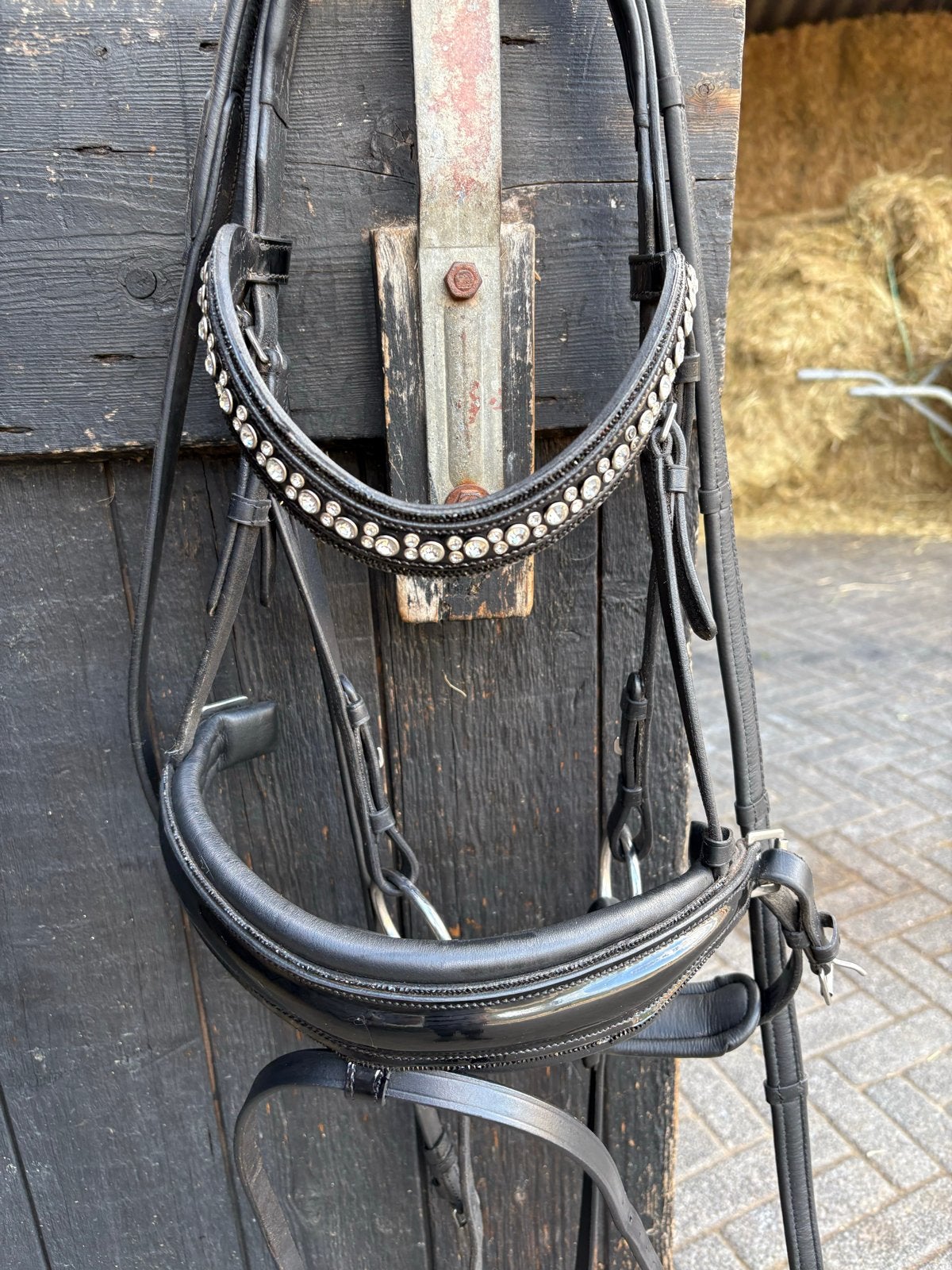Hb showtime stockholm hoofdstel maat cob, Dieren en Toebehoren, Paarden en Pony's | Overige Paardenspullen, Ophalen, Zo goed als nieuw