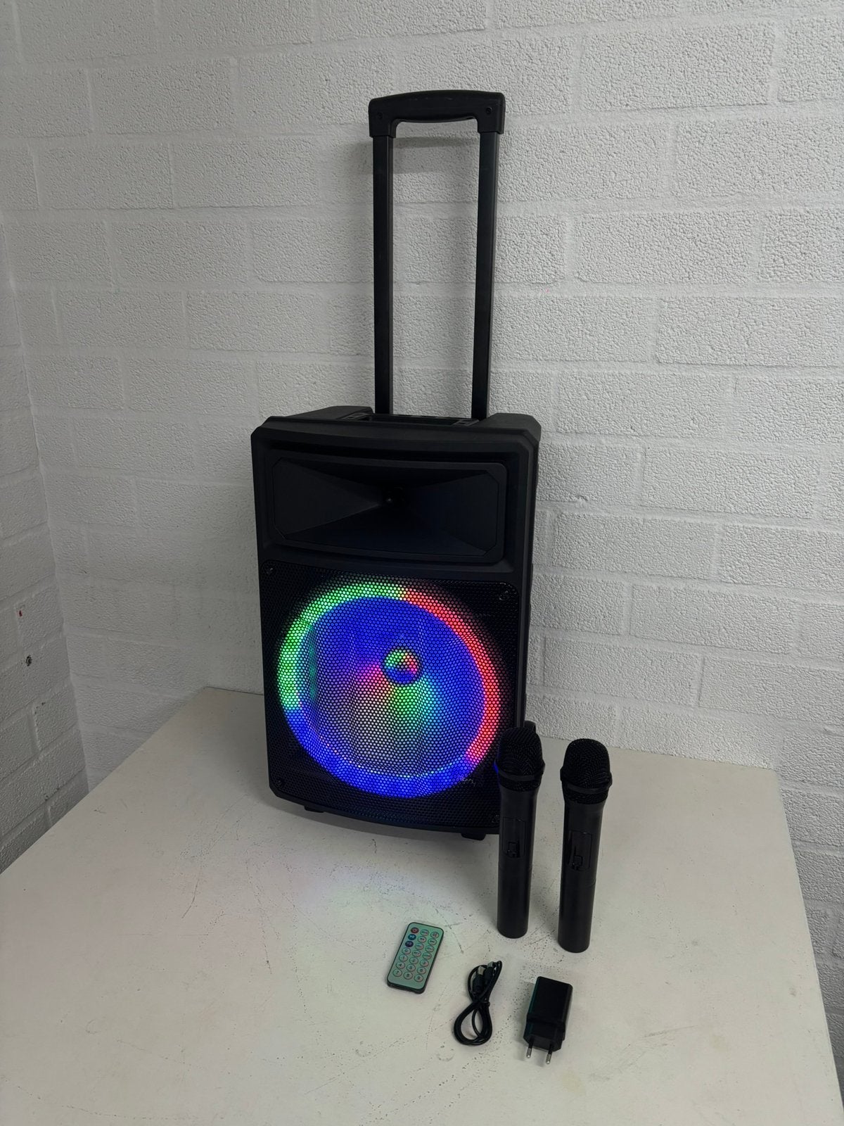 Mobiel geluidsysteem met draadloze microfoons, Ophalen, Nieuw