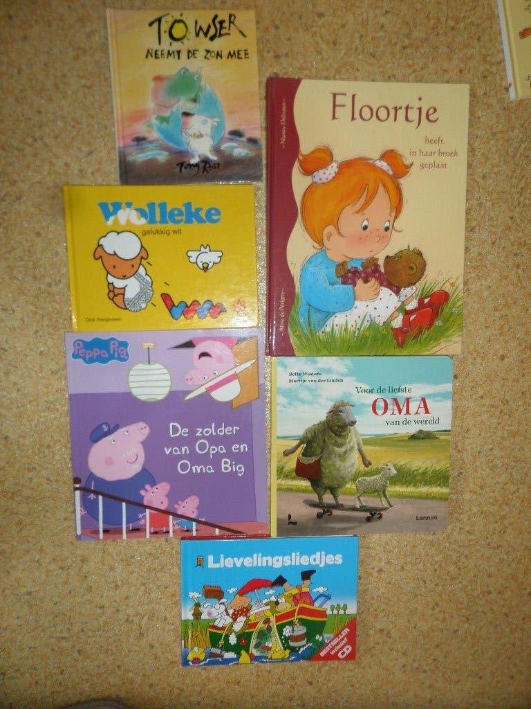 7 Kleuterboekjes, 0.a.sprookjesland, voor de liefste oma etc, Boeken, Kinderboeken | Kleuters, Ophalen of Verzenden, Gelezen, Jongen of Meisje