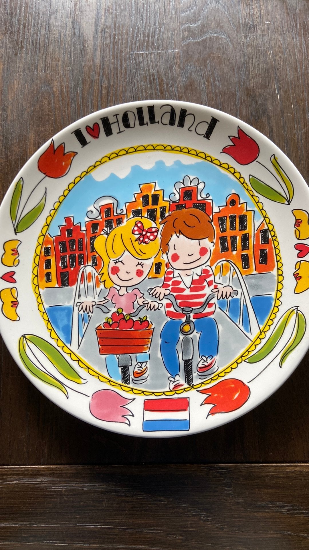 Plat bord Blond Amsterdam servies, Ophalen, Aardewerk, Bord(en)