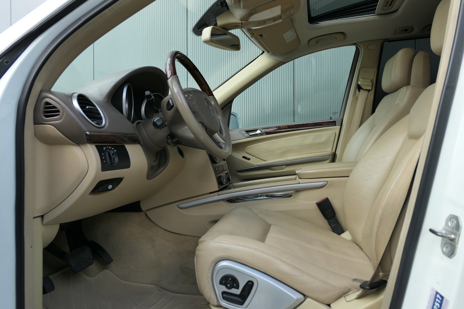 Mercedes-Benz GL-klasse 500 Youngtimer 7-Persoons Panorama M, Automaat, Wit, Bedrijf, 2305 kg