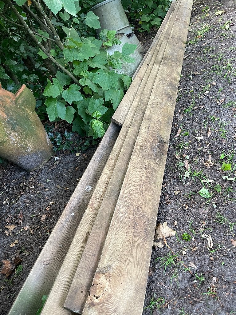 tuinplanken, Ophalen, Gebruikt, 250 cm of meer, Planken