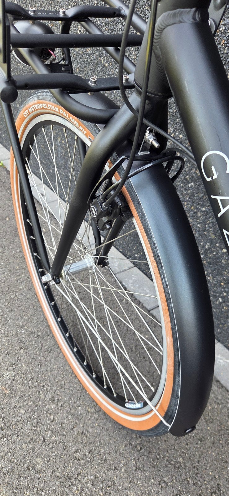 Mooi nette Gazelle HeavyDutyNL C7 HMB 54cm  2400km, Fietsen en Brommers, Fietsen | Heren | Herenfietsen, Ophalen, Velgrem, Versnellingen