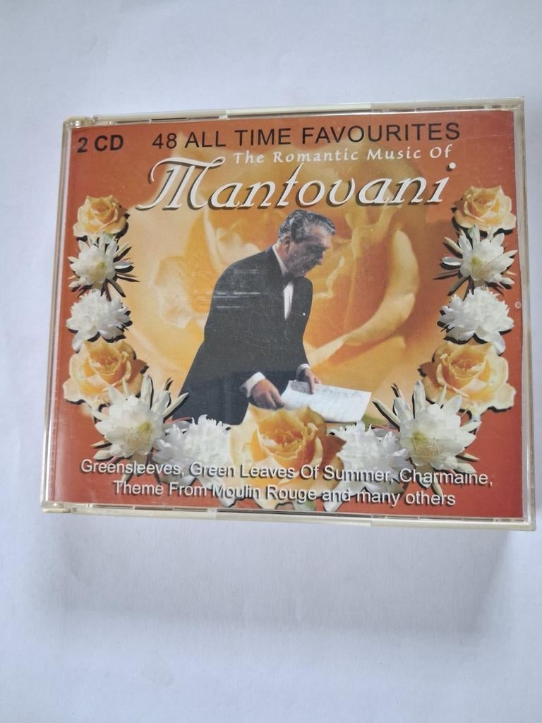 Mantovani - 48 All Time Favourites 2 CD Boxset, Ophalen of Verzenden, Gebruikt, Boxset