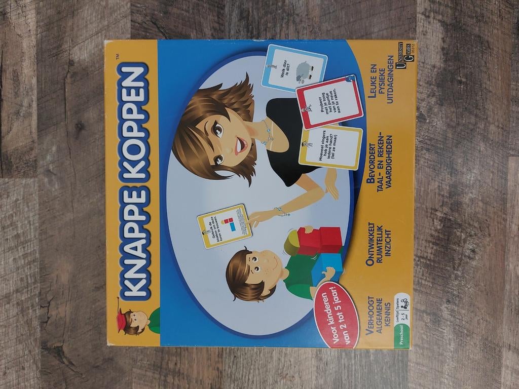Knappe Koppen Educatief Spel voor Kinderen (2-5 jaar), Ophalen, Zo goed als nieuw, Taal en Lezen