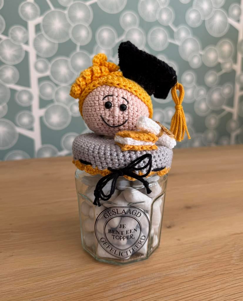 Geslaagd cadeausnoeppotten, Ophalen of Verzenden, Nieuw