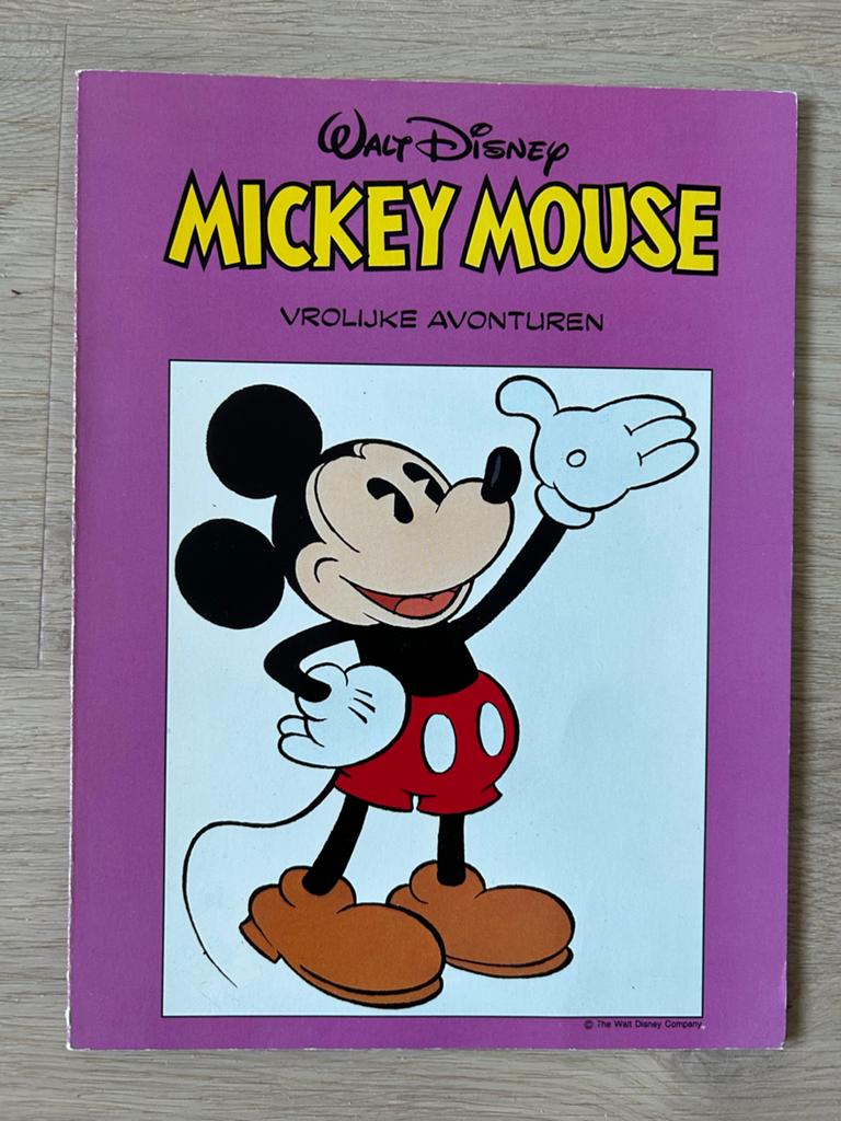 Mickey Mouse Vrolijke Avonturen stripboek, Boeken, Eén stripboek, Ophalen of Verzenden, Gelezen