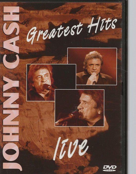 Johnny Cash - Greatest Hits (Live) DVD, Alle leeftijden, Ophalen of Verzenden, Zo goed als nieuw