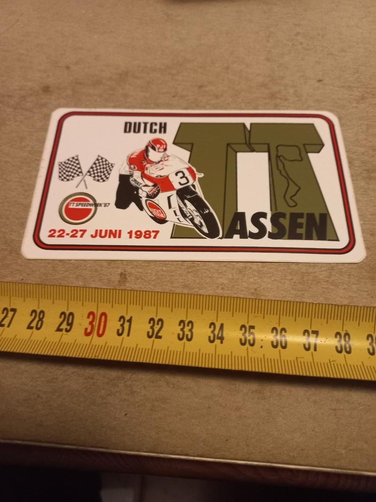 Dutch tt assen 87, Verzamelen, Ophalen of Verzenden, Zo goed als nieuw