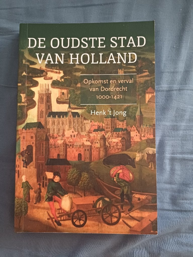 De oudste stad van Holland Dordrecht: opkomst en verval, 20e eeuw of later, Ophalen of Verzenden, Zo goed als nieuw, Henk 't Jong