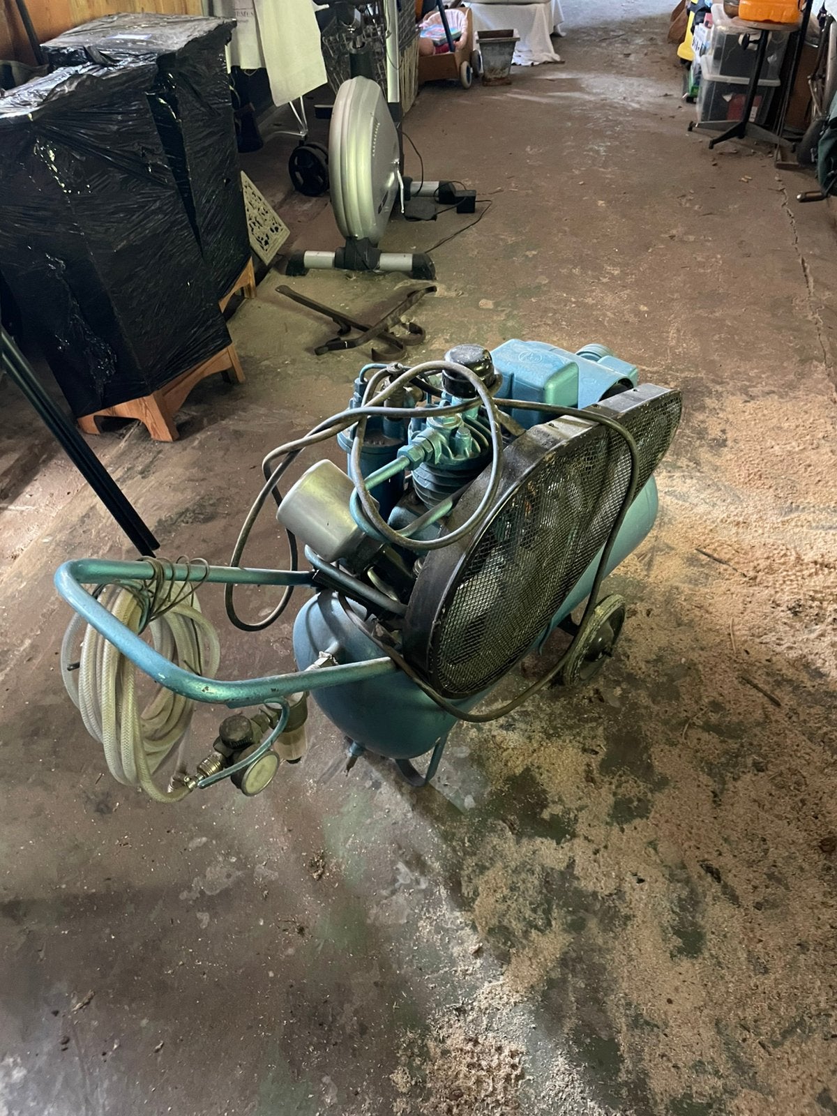 Compressor, Ophalen, Gebruikt