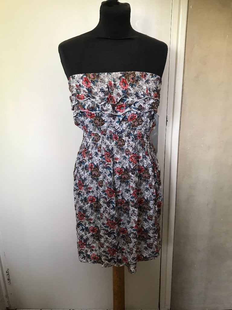 strapless jurkje, Kleding | Dames, Overige kleuren, Ophalen of Verzenden, Zo goed als nieuw, Maat 36 (S)