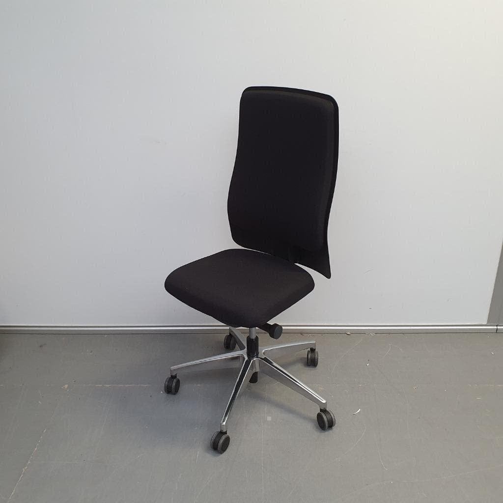 Nieuwe Interstuhl Prosedia bureaustoel - zwarte stof, Ophalen, Gebruikt, Zwart, X