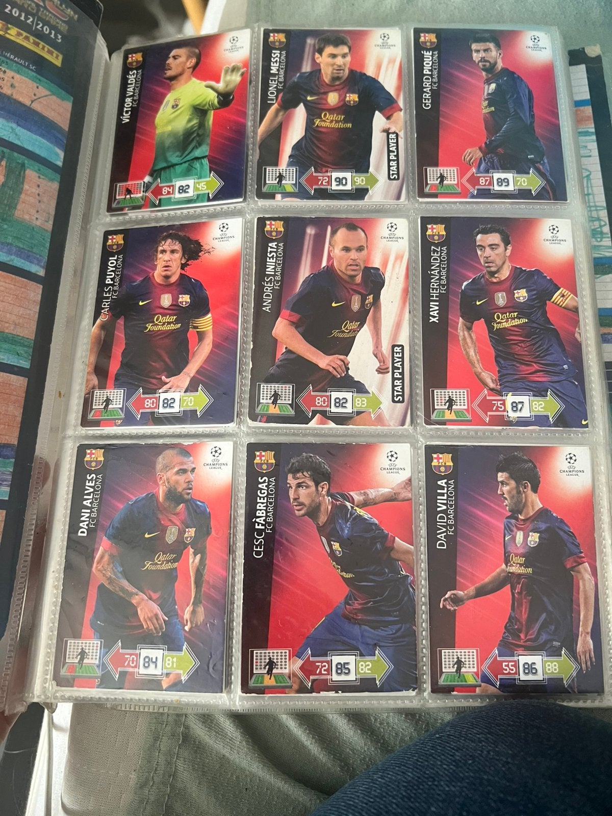 Voetbal kaartjes, Ophalen of Verzenden, Zo goed als nieuw, Meerdere kaarten