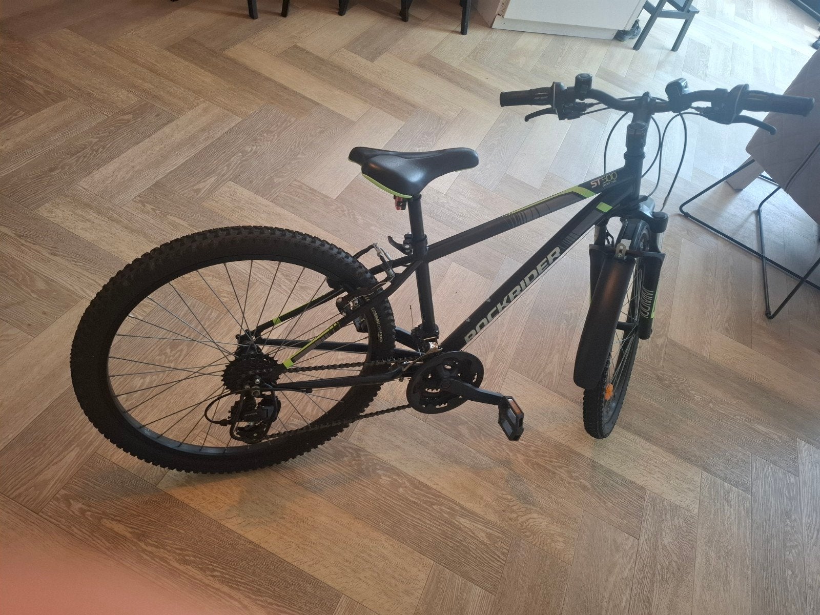 Rockrider ST100 Mountainbike 24 inch jonngens, Fietsen en Brommers, Gebruikt, Heren, 49 tot 53 cm, Ophalen