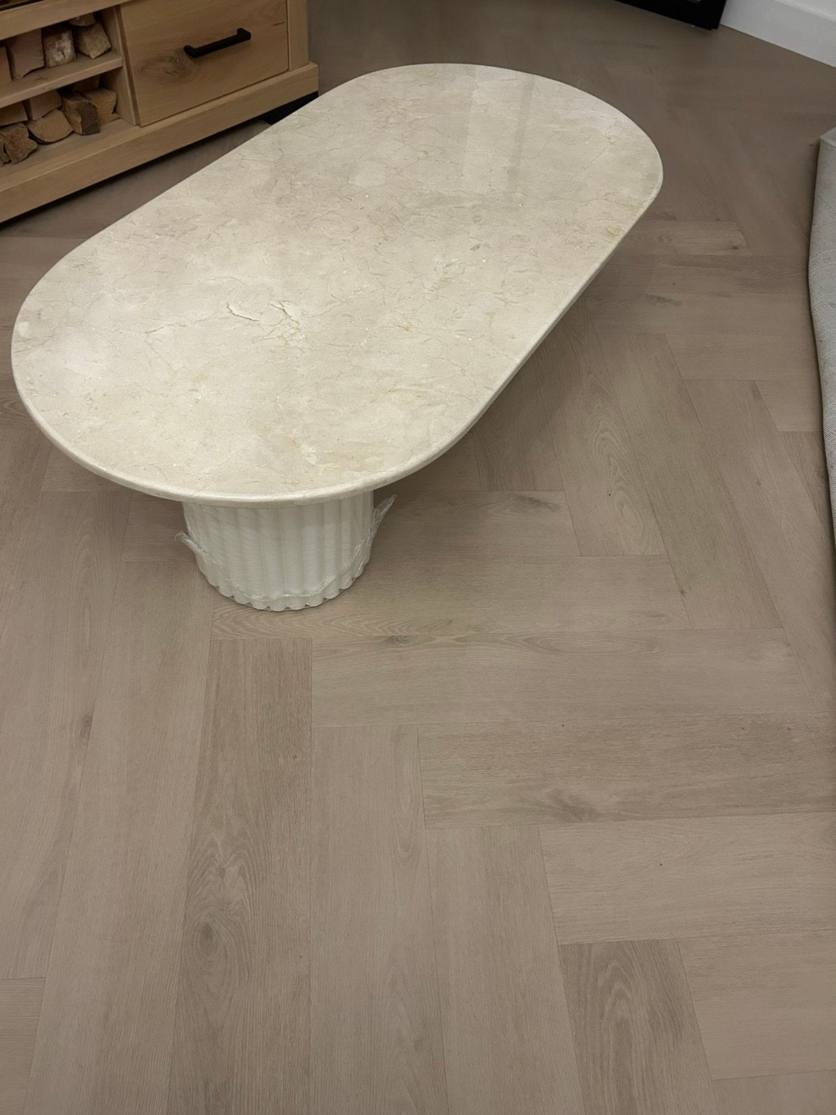 ACTIE marmeren salontafel HAND MADE ACTIE, Ophalen, 100 tot 150 cm, Nieuw, 50 tot 100 cm