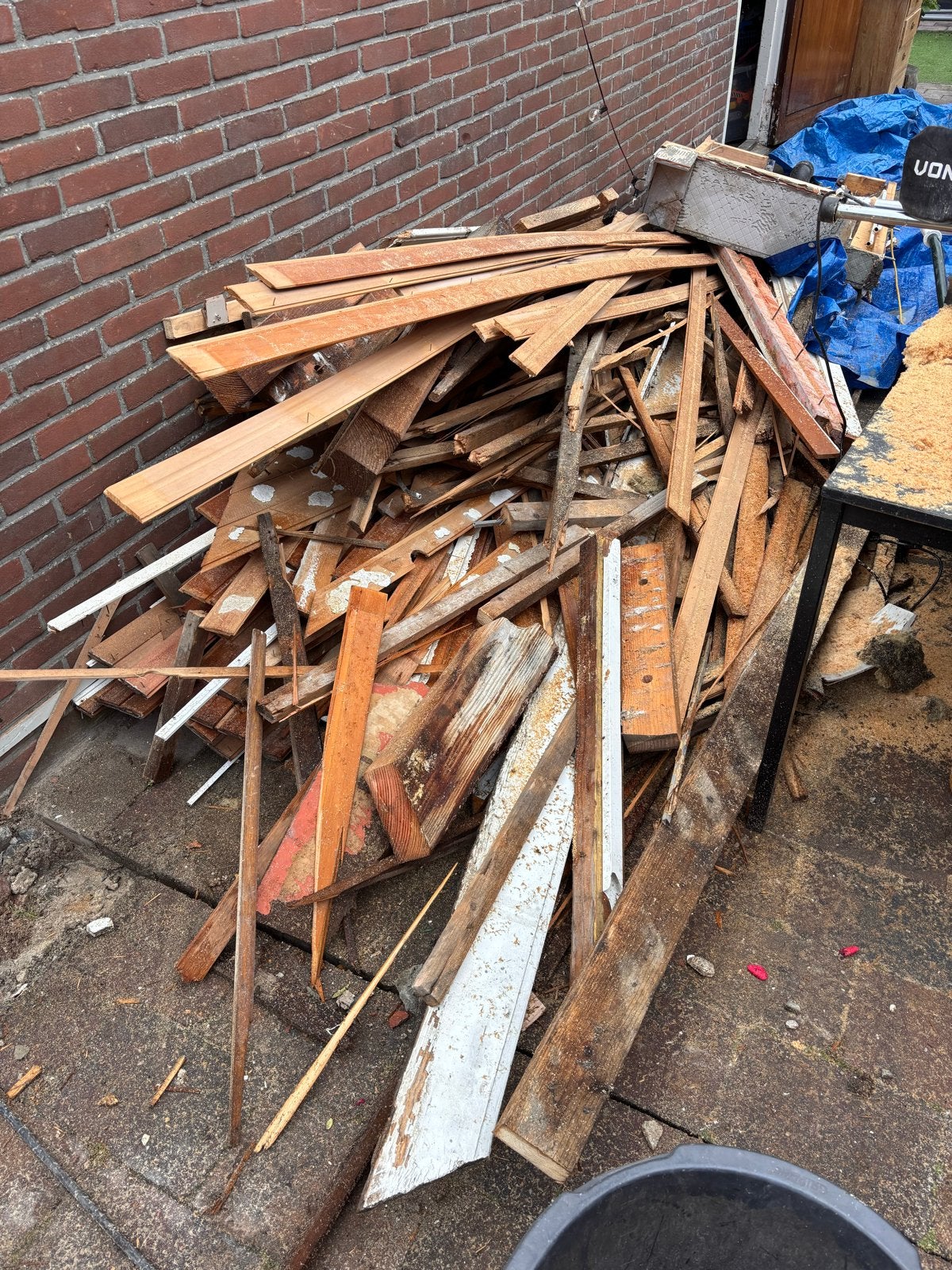 Brandhout: Diverse Houtsoorten en maten, 3 tot 6 m³, Ophalen, Overige houtsoorten, Blokken