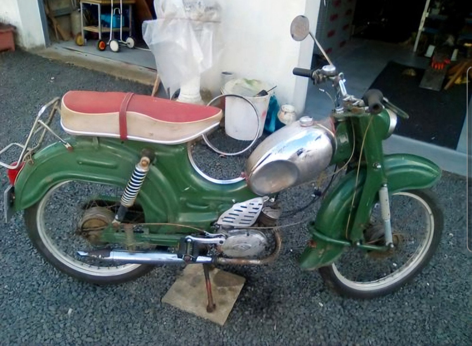 gritzner milano zeldzaam oldtimer brommer, Fietsen en Brommers, Brommers | Oldtimers, Ophalen, Overige merken