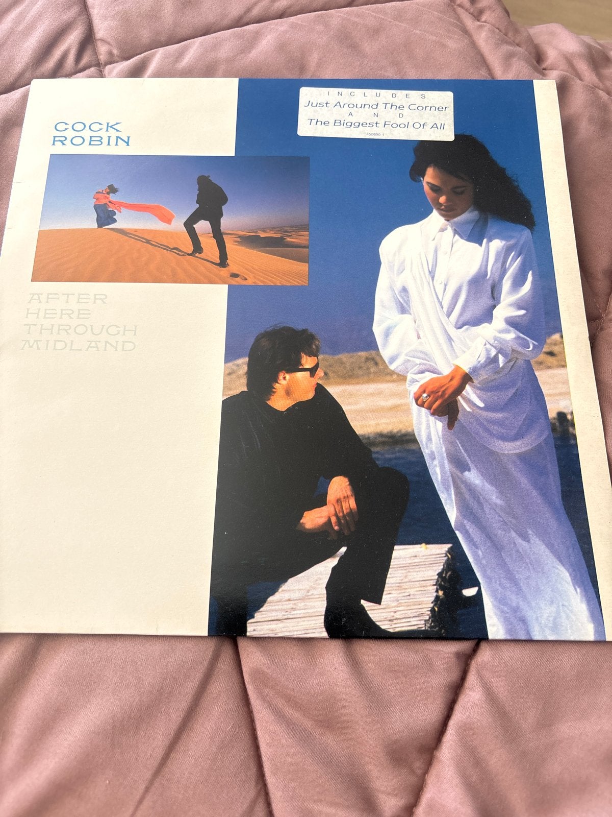 Cock Robin - After Here Through Midland LP (1987), LP, Gebruikt, Pop, Ophalen of Verzenden