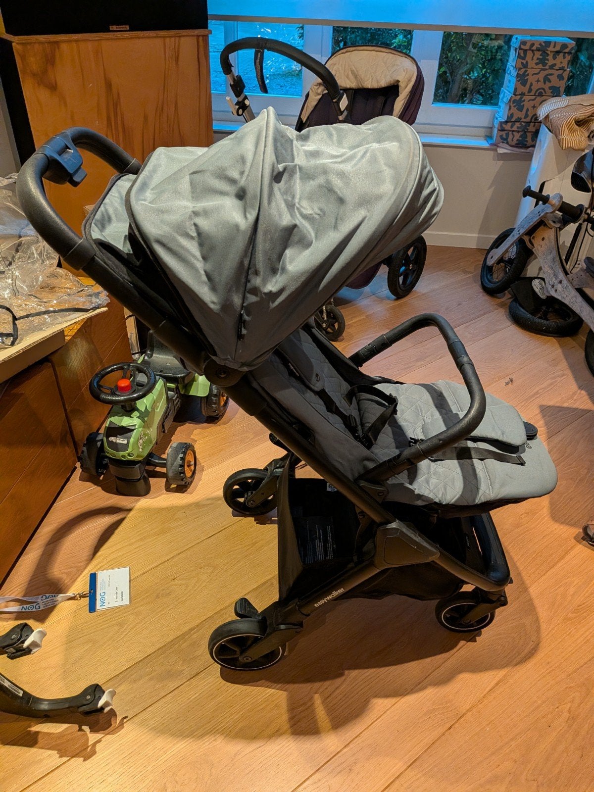 Easywalker buggy 'Jackey' green, Ophalen, Zo goed als nieuw